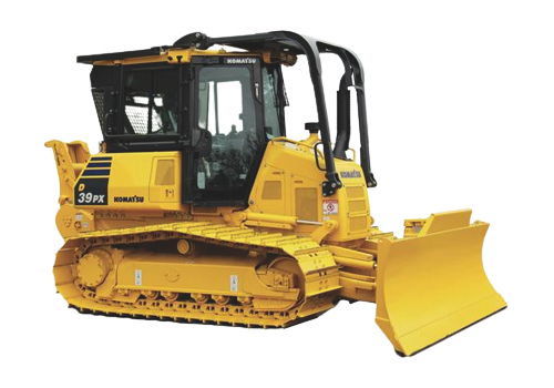 KOMASTU D39PX-24 Bulldozers with 101-200 HP Range & Has Bulldozers Type